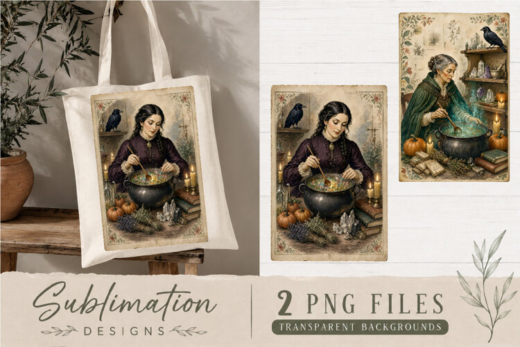 Vintage Apothecary Herbalist PNG | Botanical Sublimation example image 1