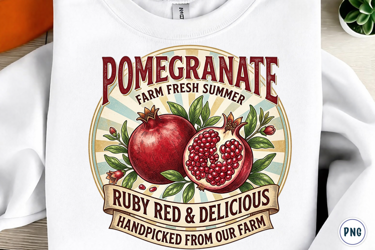 Vintage Summer Fruit Quotes PNG