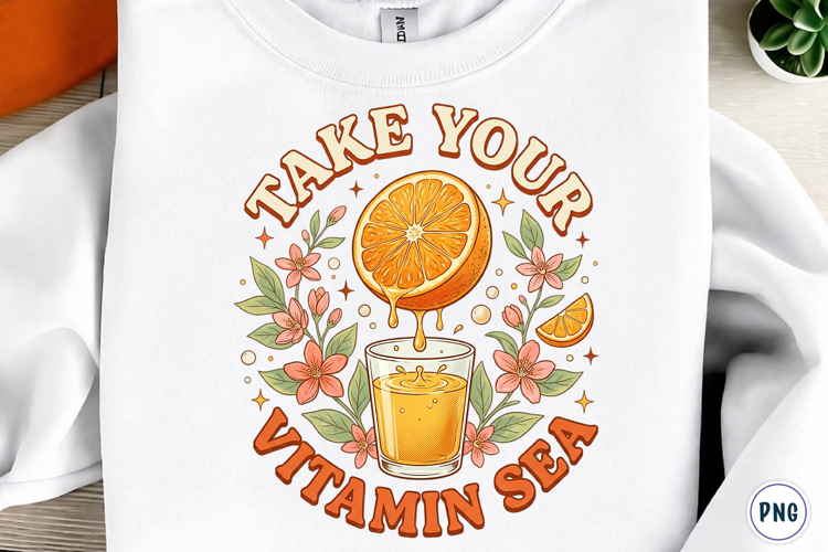 Vintage Summer Fruit Quotes PNG