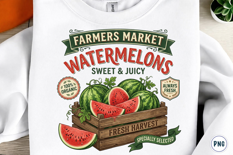 Vintage Summer Fruit Quotes PNG