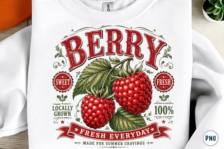 Vintage Summer Fruit Quotes PNG