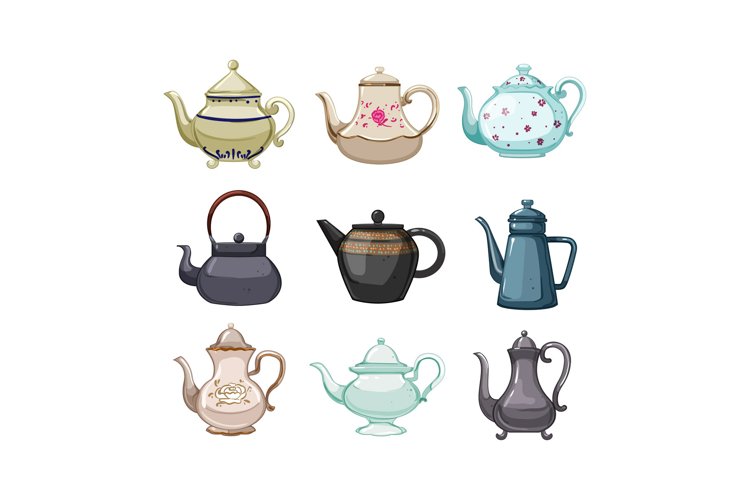 Teapot Clipart Image 12
