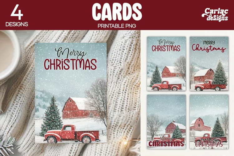 Christmas Cards, Merry Christmas Printable Cards