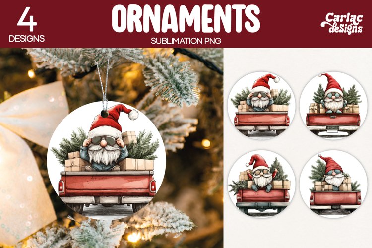 Vintage Truck Ornaments