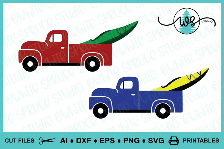 Kayak Logo, Vintage Truck, Christmas Bow, Kayak Life Sayings