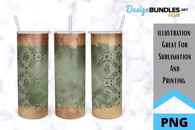Vintage Wording Sublimation Tumbler - Vintage Skinny Tumbler