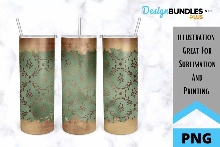 Vintage Wording Sublimation Tumbler - Vintage Skinny Tumbler