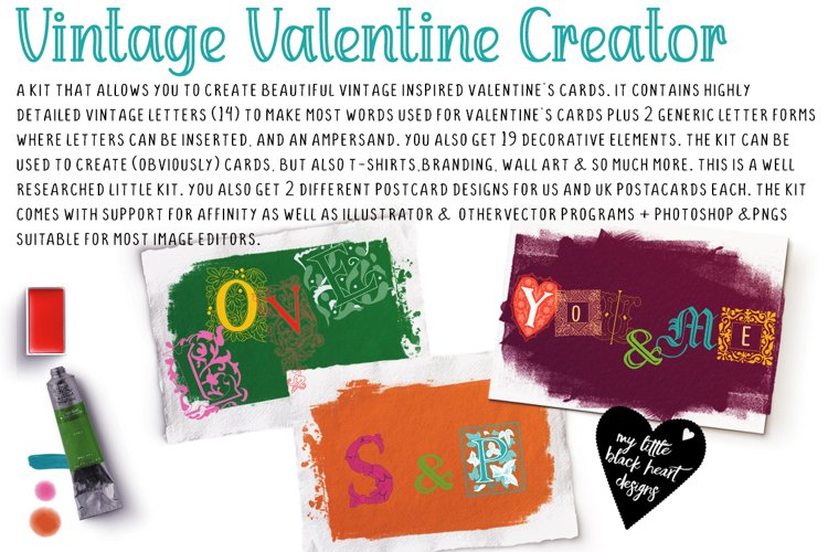 Black Heart Clipart Image 8