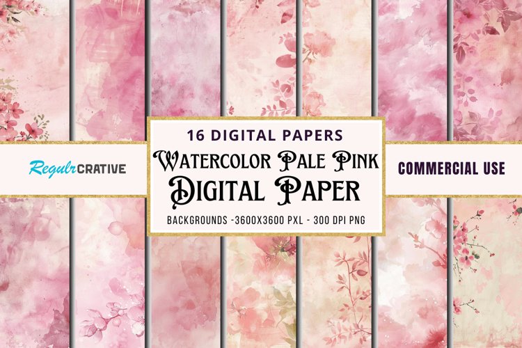 Pale Pink Background Image 12