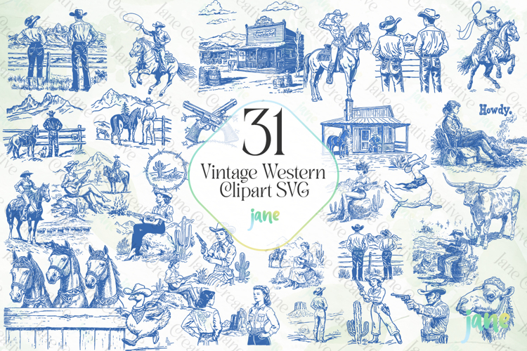 Cute Western Svg Image 6