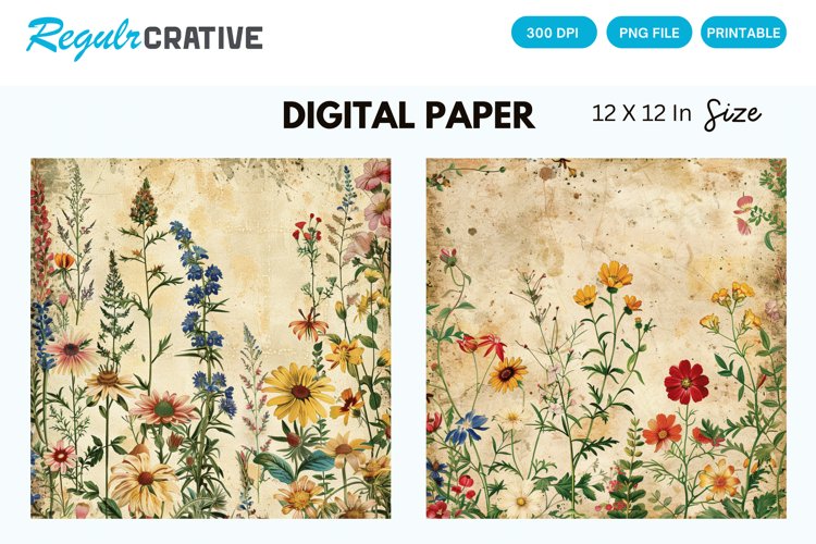 Wildflower Clipart Image 23