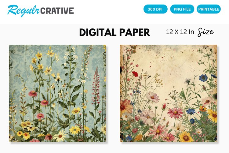 Wildflower Clipart Image 4