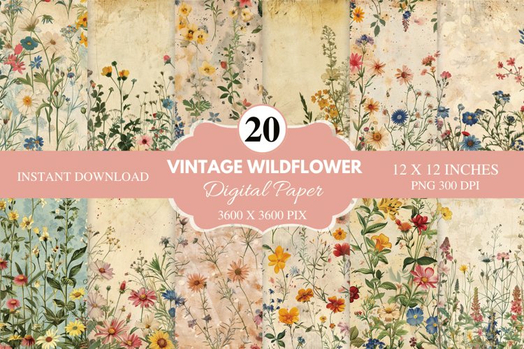 Wildflower Clipart Image 21