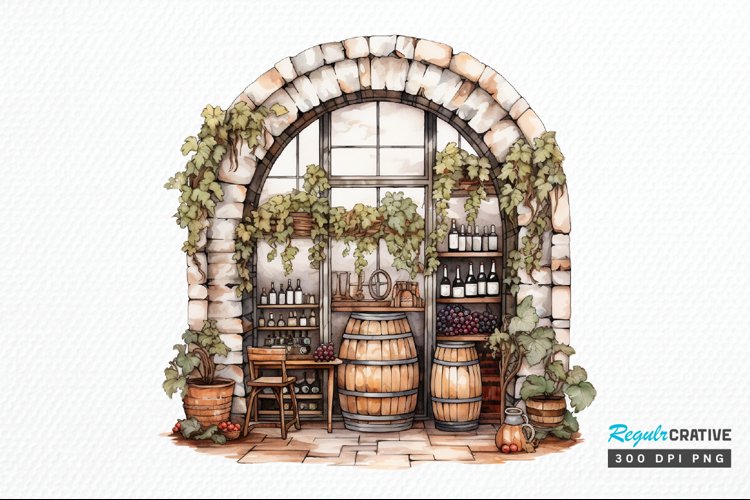 Wine Clipart Image 11