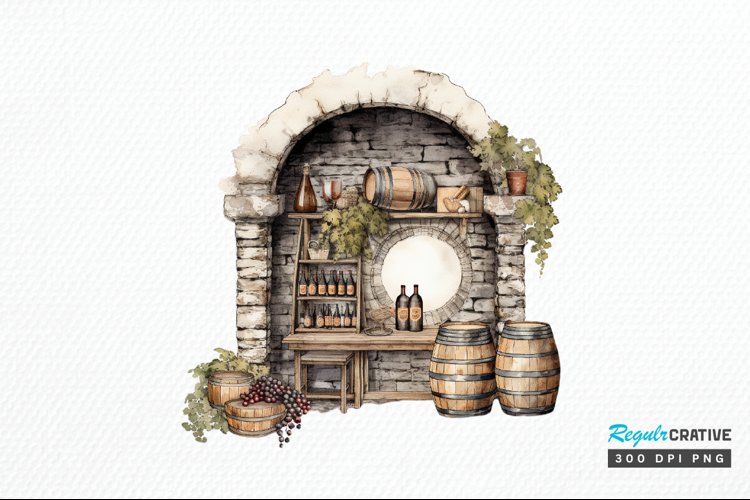 Wine Clipart Image 14