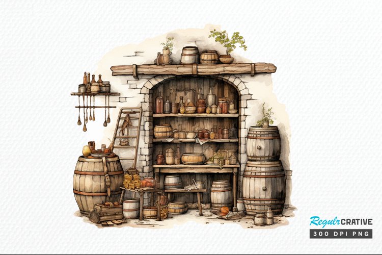 Wine Clipart Image 10