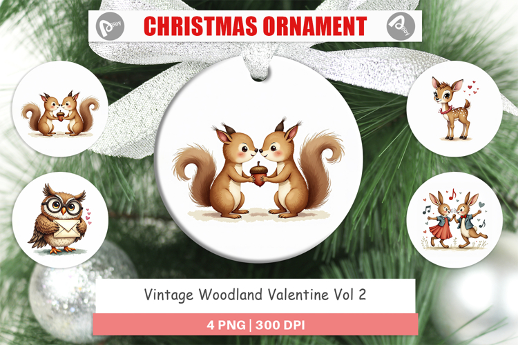 Christmas Ornament Sublimation Designs Image 16