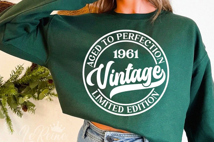 Vintage Birthday Svg Image 13