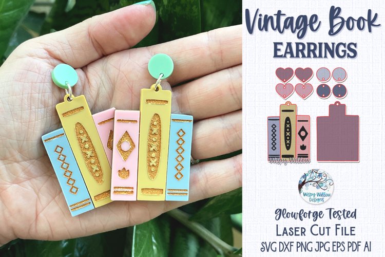 Glowforge Earrings Image 2