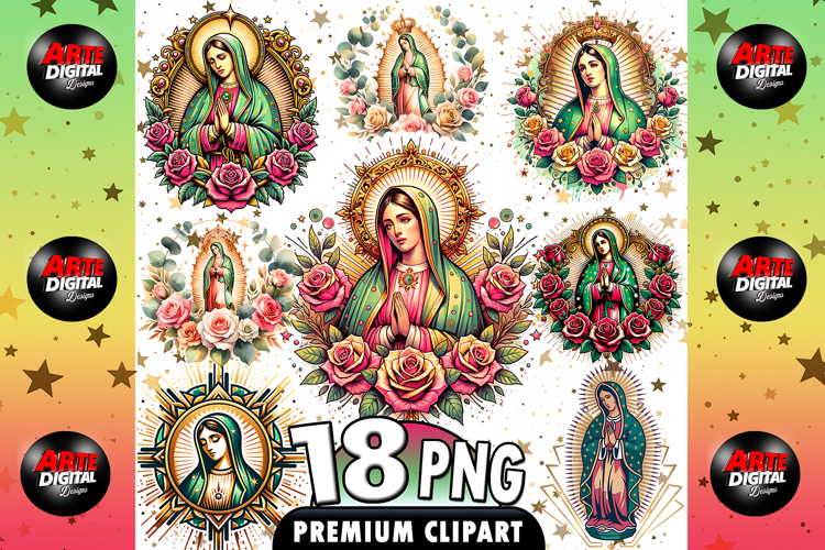 Virgin Mary Clipart Image 4