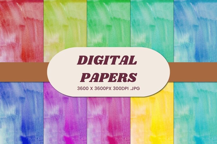Watercolor Paint Clipart Image 2