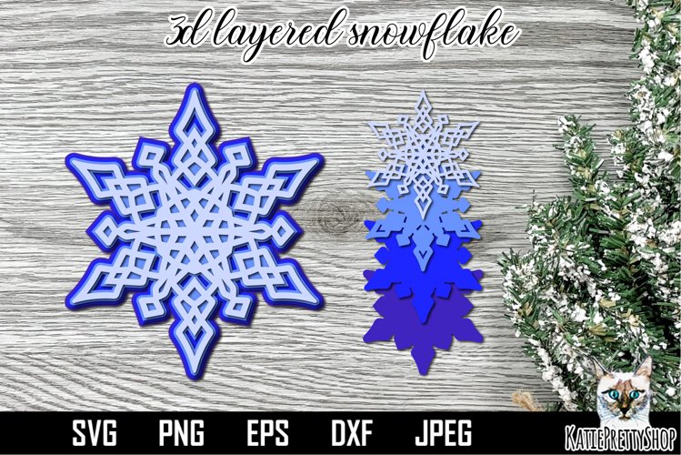 3D Christmas SVG Image 11