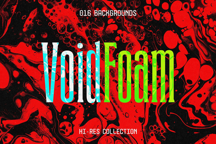 Void Foam Abstract Backgrounds