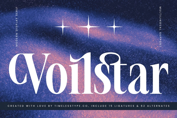 Voilstar - Modern Display Serif