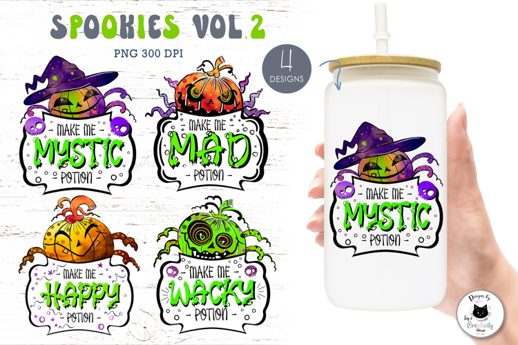 Halloween Spooky Sublimation Labels Vol.2
