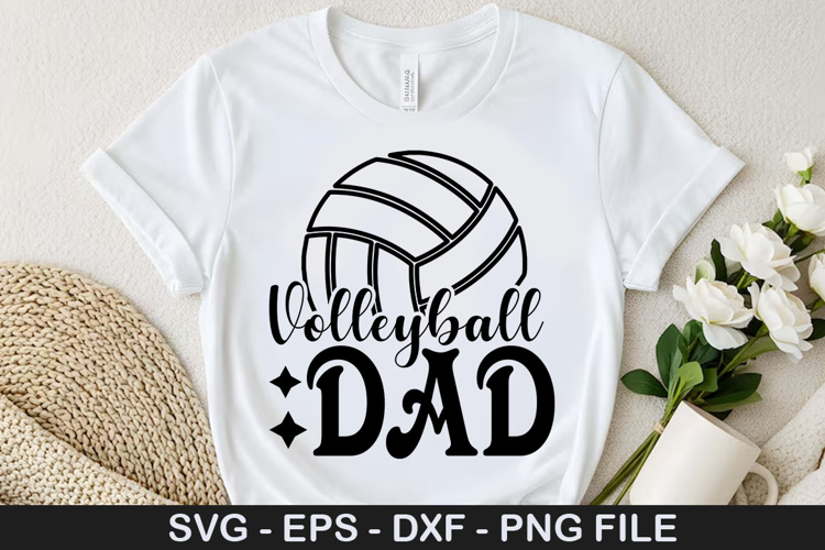 Volleyball dad - Volleyball SVG Design