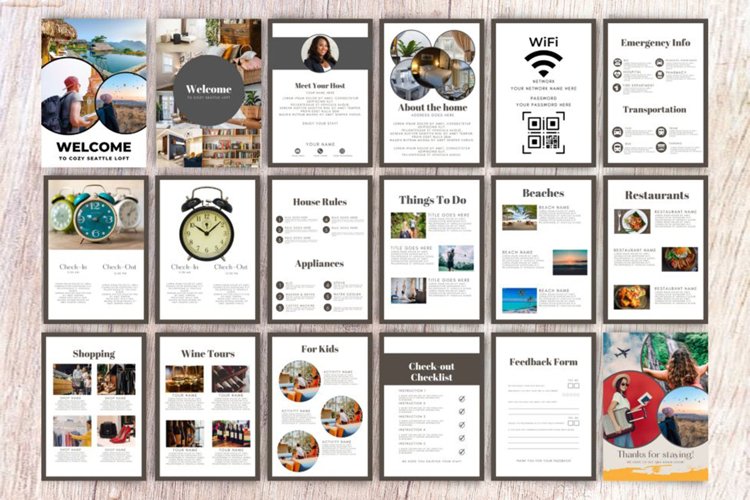Airbnb Welcome Book Template Image 14