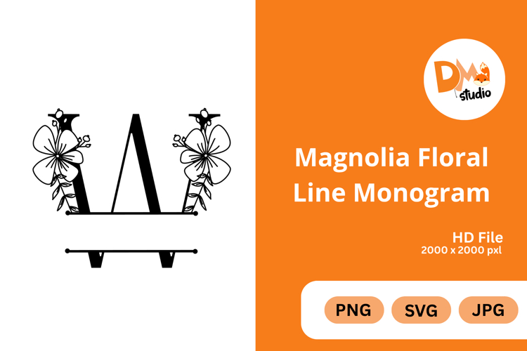 Magnolia Illustration Image 20