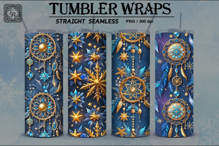 Christmas Tumbler Wrap Image 4