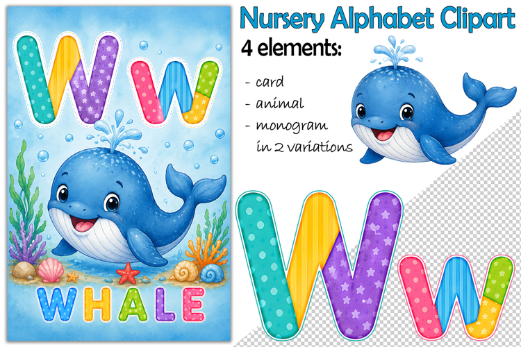 Ocean Alphabet Image 17