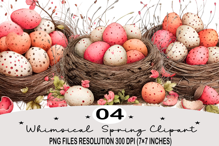 Whimsical Spring Clipart png Whimsical Spring Watercolor png