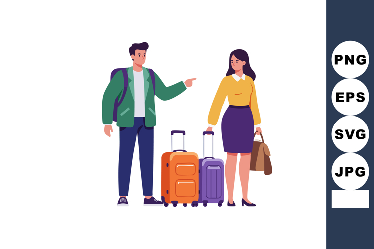 Suitcase Clipart Image 6