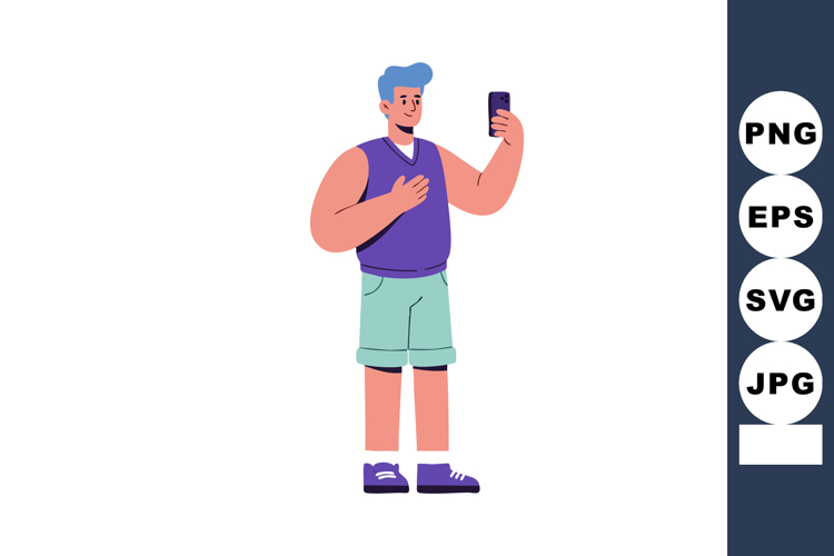 Selfie Clipart Image 4