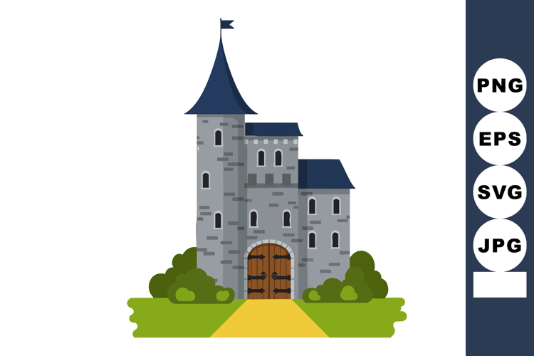 Castle Clipart Image 22