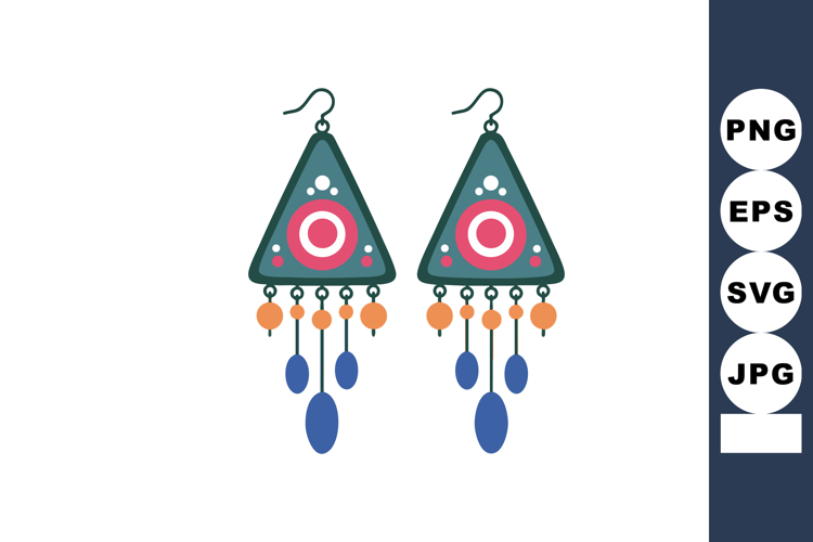 Earrings Clipart Image 9