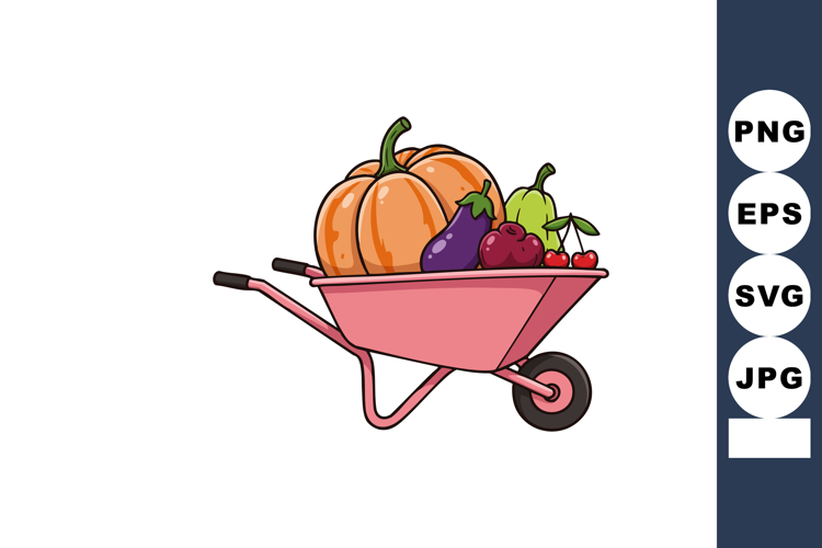 Fruit And Vegetable Clipart Image 10