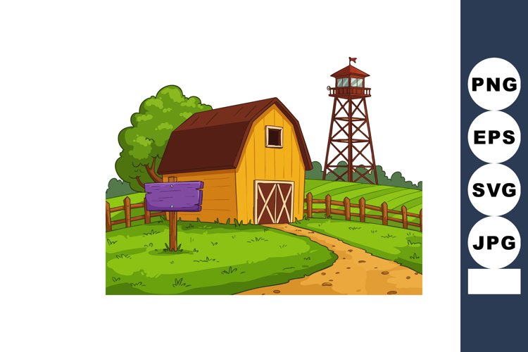 Fence Clipart Image 7