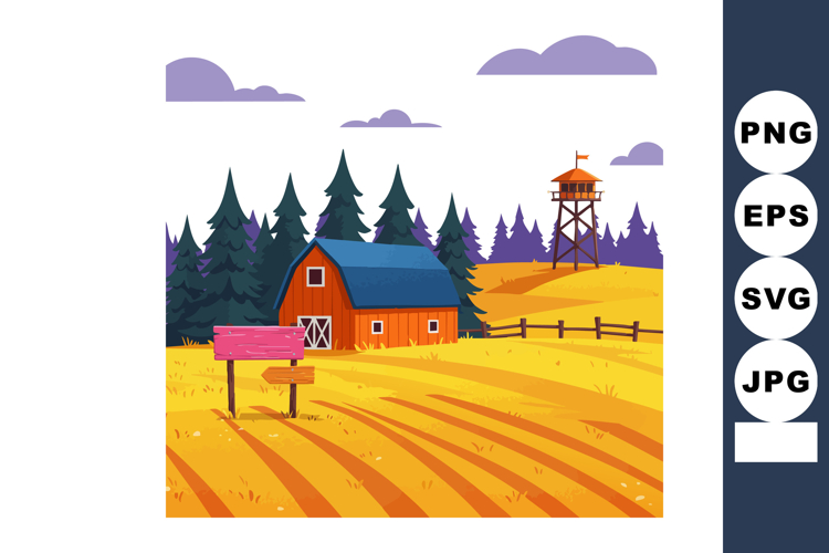 Barn Clipart Image 10
