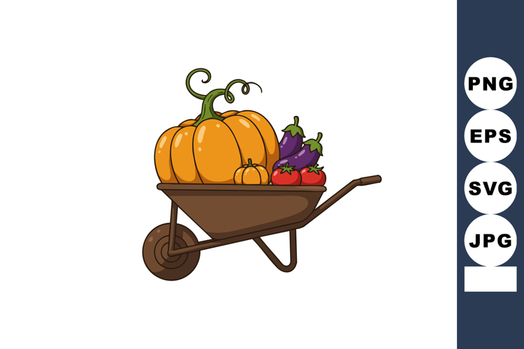 Vegetable Garden Clipart Image 2