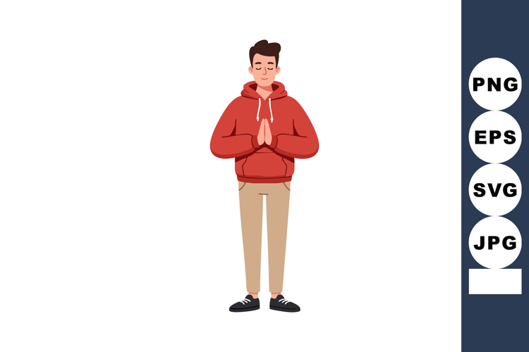 Meditation Clipart Image 13