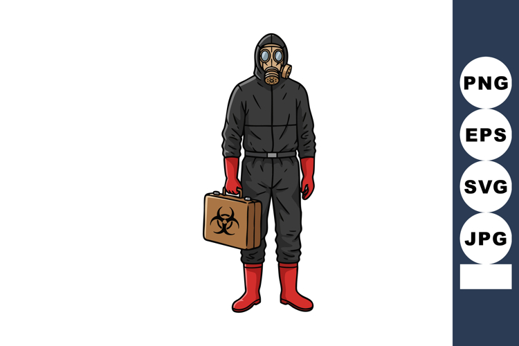 Gas Mask Clipart Image 6