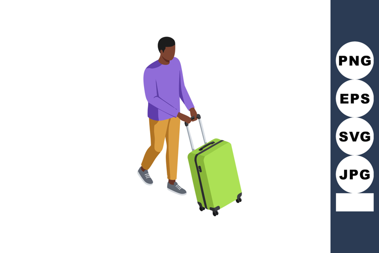 Suitcase Clipart Image 23