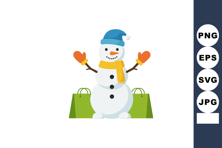 Snowman Clipart Image 2