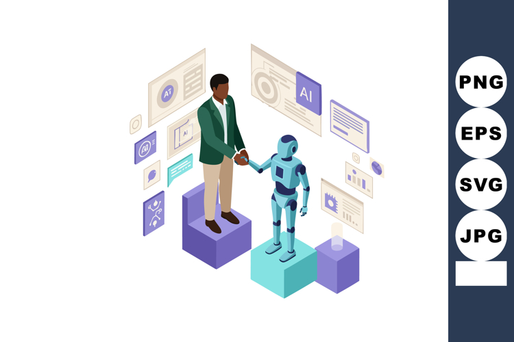 Robot Clipart Image 14