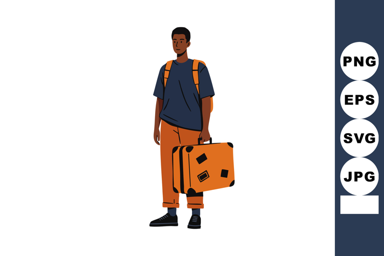 Traveler Clipart Image 16