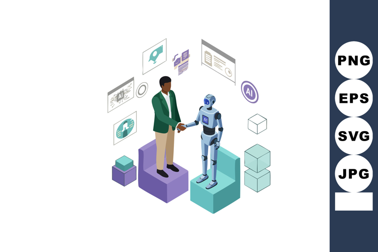 Robot Clipart Image 13